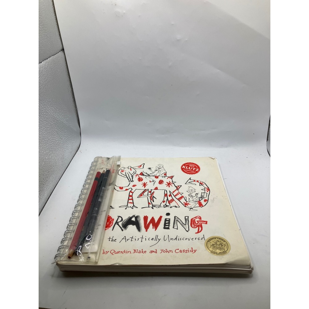 Klutz Drawing Art Book Quentin Blake John‎ Cassidy Sketchbook Creative Fun